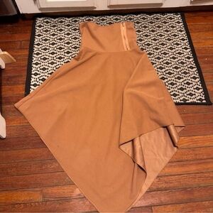 Chic Nation Tan Women's poncho